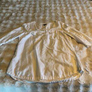 White Eddie Bauer Blouse